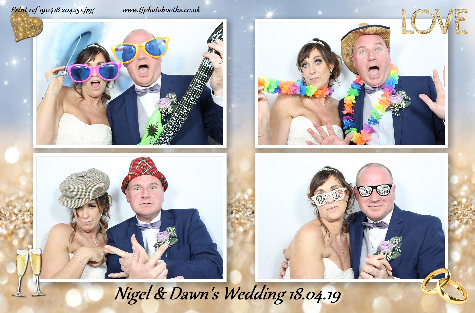 Nigel & Dawn's Wedding | View more photos from the event at gallery.tjphotobooths.co.uk/u/TJPhotobooths/Nigel-Dawns-Wedding